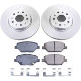 Power Stop 16-19 Chevrolet Camaro Front Z17 Evolution Geomet Coated Brake Kit thumbnail 1