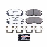 Power Stop 95-05 Chrysler Sebring Front Z26 Extreme Street Brake Pads w/Hardware thumbnail 2