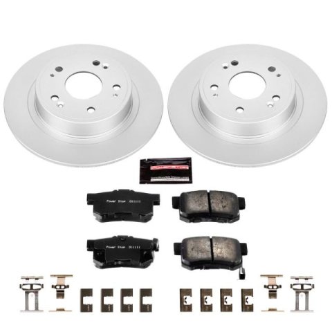 Power Stop 16-18 Acura ILX Rear Z17 Evolution Geomet Coated Brake Kit thumbnail 1