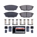 Power Stop 01-03 Mazda Protege Rear Z23 Evolution Sport Brake Pads w/Hardware thumbnail 1