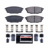 Power Stop 01-03 Mazda Protege Rear Z23 Evolution Sport Brake Pads w/Hardware thumbnail 2