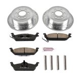 Power Stop 03-04 Dodge Dakota Rear Z23 Evolution Sport Brake Kit thumbnail 1