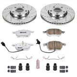 Power Stop 05-06 Audi A4 Front Z26 Street Warrior Brake Kit thumbnail 1