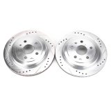 Power Stop 08-18 Cadillac CTS Rear Evolution Drilled & Slotted Rotors - Pair thumbnail 1