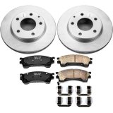 Power Stop 93-97 Ford Probe Front Z17 Evolution Geomet Coated Brake Kit thumbnail 1