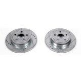 Power Stop 11-19 Dodge Durango Rear Evolution Drilled & Slotted Rotors - Pair thumbnail 1