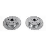 Power Stop 11-19 Dodge Durango Rear Evolution Drilled & Slotted Rotors - Pair thumbnail 2