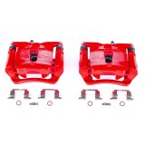 Power Stop 15-17 Chevrolet Colorado Rear Red Calipers w/Brackets - Pair thumbnail 1