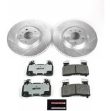 Power Stop 14-19 Chevrolet Corvette Front Z26 Street Warrior Brake Kit thumbnail 1