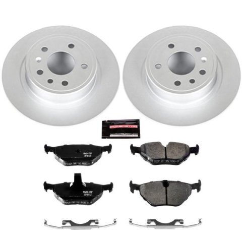 Power Stop 99-10 Saab 9-5 Rear Z23 Evolution Sport Coated Brake Kit thumbnail 1