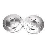 Power Stop 04-08 Ford F-150 Front Evolution Drilled & Slotted Rotors - Pair thumbnail 1
