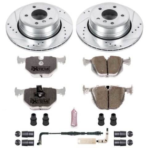 Power Stop 06-07 BMW 525xi Rear Z26 Street Warrior Brake Kit thumbnail 1