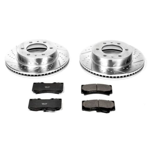 Power Stop 06-10 Hummer H3 Front Z23 Evolution Sport Brake Kit thumbnail 3