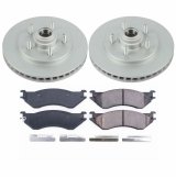 Power Stop 00-02 Ford Expedition Front Z17 Evolution Geomet Coated Brake Kit thumbnail 1