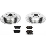 Power Stop 07-09 Acura RDX Rear Z23 Evolution Sport Brake Kit thumbnail 1