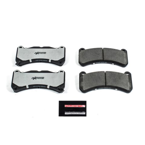 Power Stop 13-14 Ford Mustang Front Z26 Extreme Street Brake Pads w/Hardware thumbnail 1
