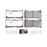 Power Stop 16-19 Ford Mustang Front Z26 Extreme Street Brake Pads w/Hardware thumbnail 1