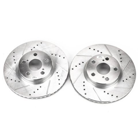 Power Stop 09-10 Pontiac Vibe Front Evolution Drilled & Slotted Rotors - Pair thumbnail 7
