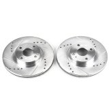 Power Stop 01-05 Mazda Miata Front Evolution Drilled & Slotted Rotors - Pair thumbnail 1