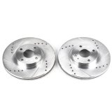 Power Stop 01-05 Mazda Miata Front Evolution Drilled & Slotted Rotors - Pair thumbnail 2