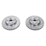 Power Stop 05-08 Pontiac Grand Prix Front Evolution Drilled & Slotted Rotors - Pair thumbnail 1