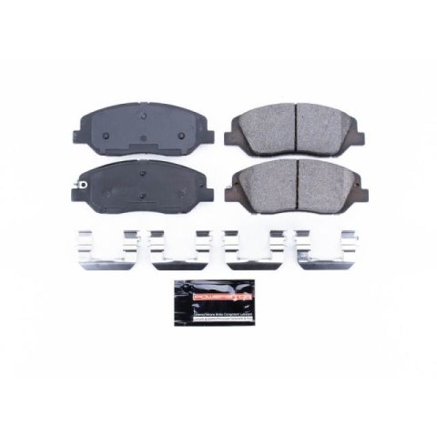 Power Stop 17-18 Hyundai Santa Fe Front Z23 Evolution Sport Brake Pads w/Hardware thumbnail 2