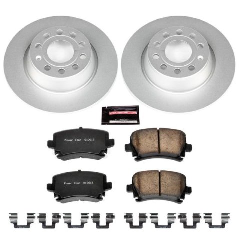Power Stop 2013 Audi A3 Rear Z23 Evolution Sport Coated Brake Kit thumbnail 3