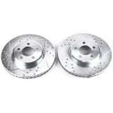Power Stop 05-19 Chrysler 300 Front Evolution Drilled & Slotted Rotors - Pair thumbnail 2