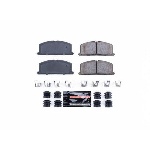 Power Stop 85-88 Chevrolet Nova Front Z23 Evolution Sport Brake Pads w/Hardware thumbnail 2