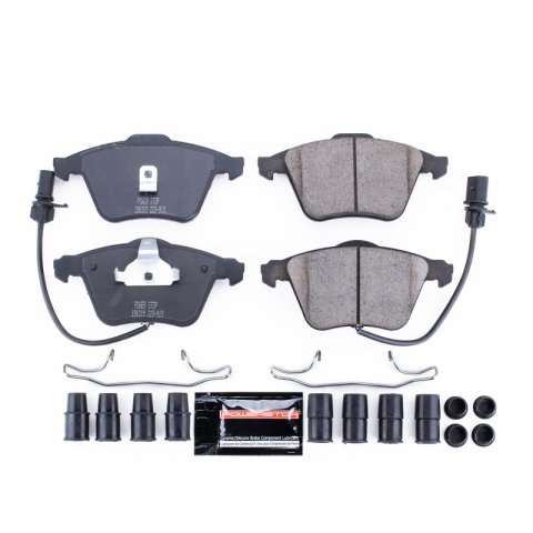 Power Stop 02-04 Audi A6 Quattro Front Z23 Evolution Sport Brake Pads w/Hardware thumbnail 1