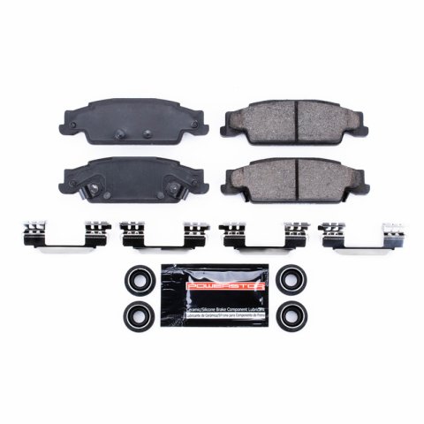 Power Stop 03-07 Cadillac CTS Rear Z23 Evolution Sport Brake Pads w/Hardware thumbnail 1