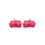 Power Stop 98-07 Lexus LX470 Rear Red Calipers w/Brackets - Pair thumbnail 2