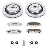Power Stop 05-08 Pontiac Grand Prix Rear Z26 Street Warrior Brake Kit thumbnail 1