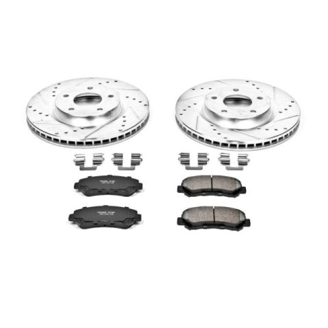 Power Stop 08-14 Nissan Rogue Front Z23 Evolution Sport Brake Kit thumbnail 1