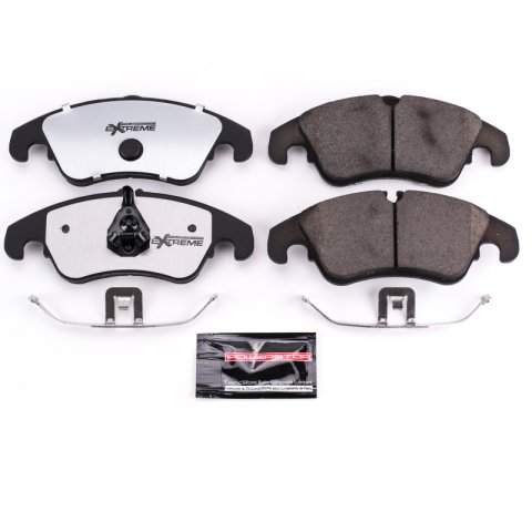 Power Stop 10-16 Audi A4 Front Z26 Extreme Street Brake Pads w/Hardware thumbnail 1