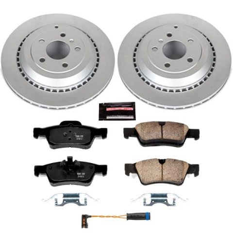 Power Stop 05-06 Mercedes-Benz G55 AMG Rear Z23 Evolution Sport Coated Brake Kit thumbnail 1