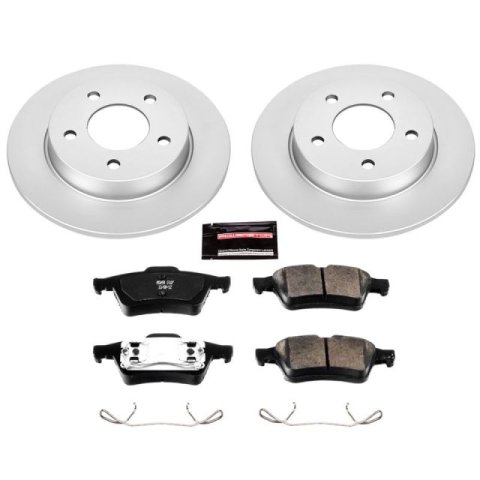 Power Stop 04-05 Mazda 3 Rear Z17 Evolution Geomet Coated Brake Kit thumbnail 2