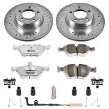 Power Stop 04-05 BMW 525i Front Z26 Street Warrior Brake Kit thumbnail 1