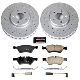 Power Stop 2006 Mercedes-Benz E500 Front Z23 Evolution Sport Coated Brake Kit thumbnail 1
