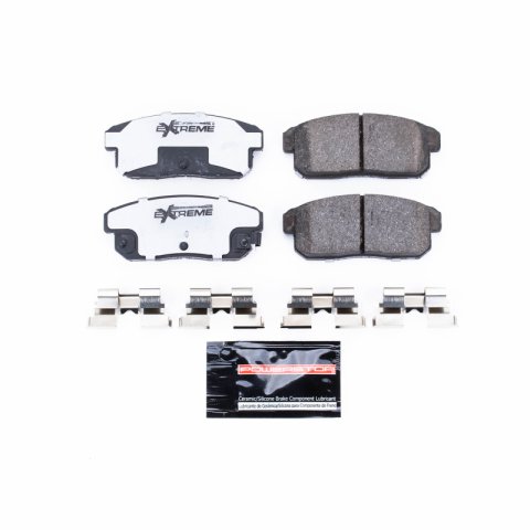 Power Stop 01-02 Infiniti G20 Rear Z26 Extreme Street Brake Pads w/Hardware thumbnail 1