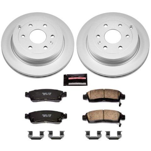 Power Stop 08-17 Buick Enclave Rear Z17 Evolution Geomet Coated Brake Kit thumbnail 1