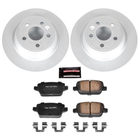 Power Stop 07-11 Volvo S80 Rear Z23 Evolution Sport Coated Brake Kit thumbnail 1