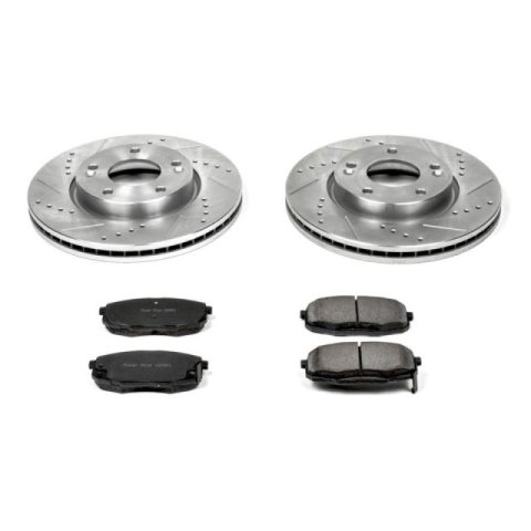Power Stop 09-12 Hyundai Elantra Front Z23 Evolution Sport Brake Kit thumbnail 1
