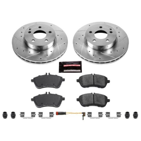 Power Stop 12-15 Mercedes-Benz C250 Front Z23 Evolution Sport Brake Kit thumbnail 1