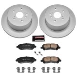 Power Stop 08-13 Toyota Highlander Rear Z17 Evolution Geomet Coated Brake Kit thumbnail 1