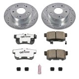 Power Stop 04-08 Acura TSX Rear Z26 Street Warrior Brake Kit thumbnail 1