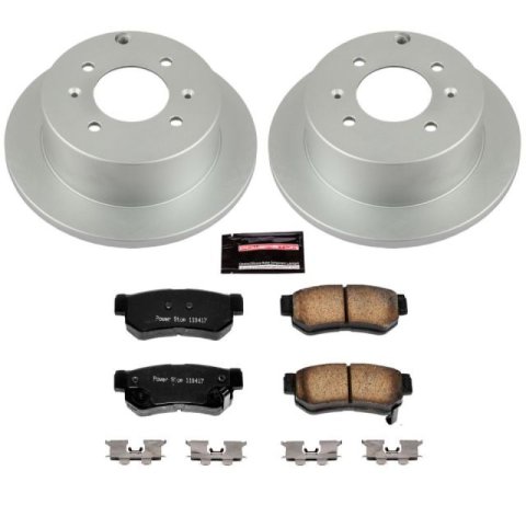 Power Stop 99-05 Hyundai Sonata Rear Z17 Evolution Geomet Coated Brake Kit thumbnail 1