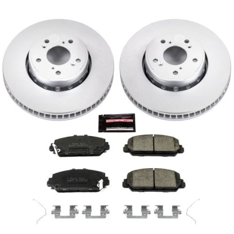 Power Stop 2016 Acura ILX Front Z17 Evolution Geomet Coated Brake Kit thumbnail 1