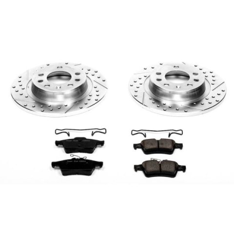 Power Stop 06-09 Pontiac Solstice Rear Z23 Evolution Sport Brake Kit thumbnail 1