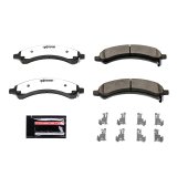 Power Stop 03-09 Chevrolet Express 3500 Rear Z36 Truck & Tow Brake Pads w/Hardware thumbnail 1